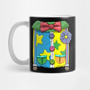 Karnvela Fasching Fastnacht Clown Kostüm Mug